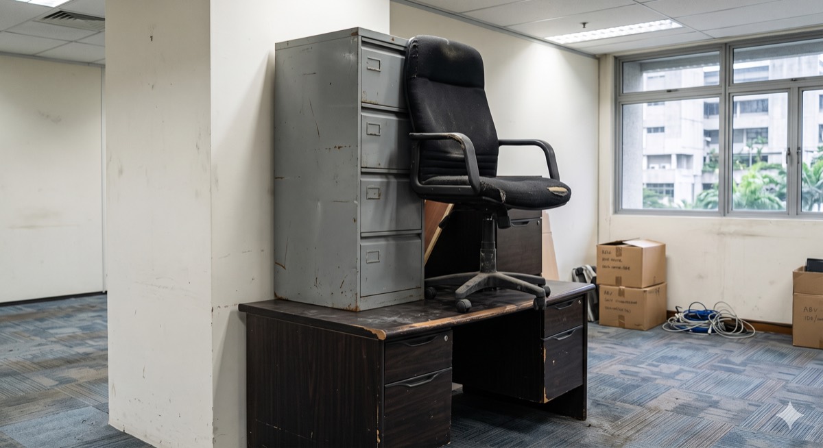 Office furniture disposal Singapore